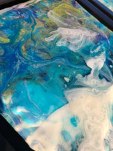 Load image into Gallery viewer, Multicoloured Resin Art