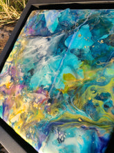 Load image into Gallery viewer, Multicoloured Resin Art