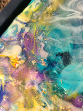 Load image into Gallery viewer, Multicoloured Resin Art